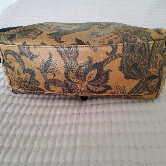 Etro Crossbody Small Bag Brown and Black Paisley - Picture 3 of 10